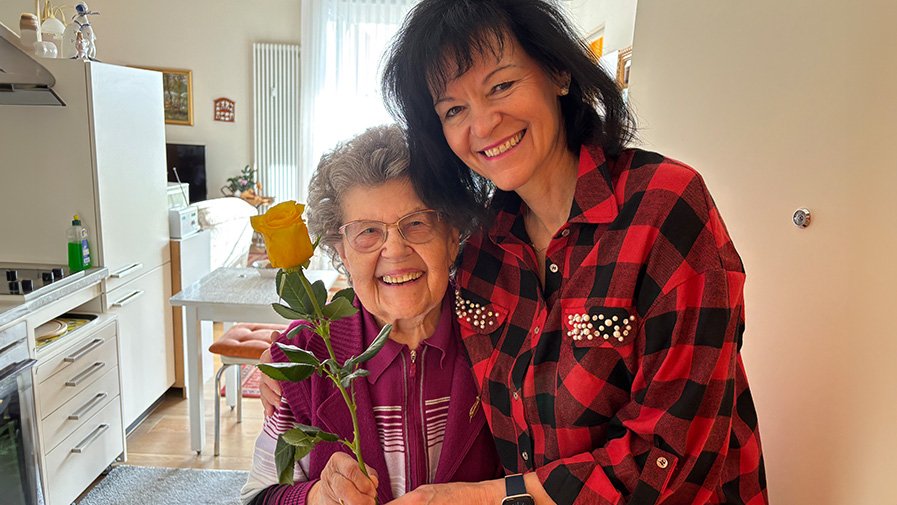 Rosen zum Frauentag in der B&ouml;lschestra&szlig;e