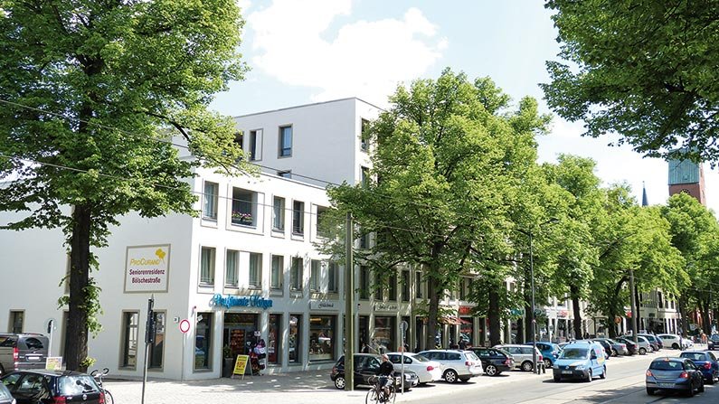 Au&szlig;enansicht der Station&auml;ren Pflege Friedrichshagen