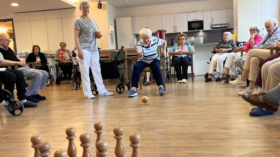 Kegeln in der B&ouml;lschestra&szlig;e