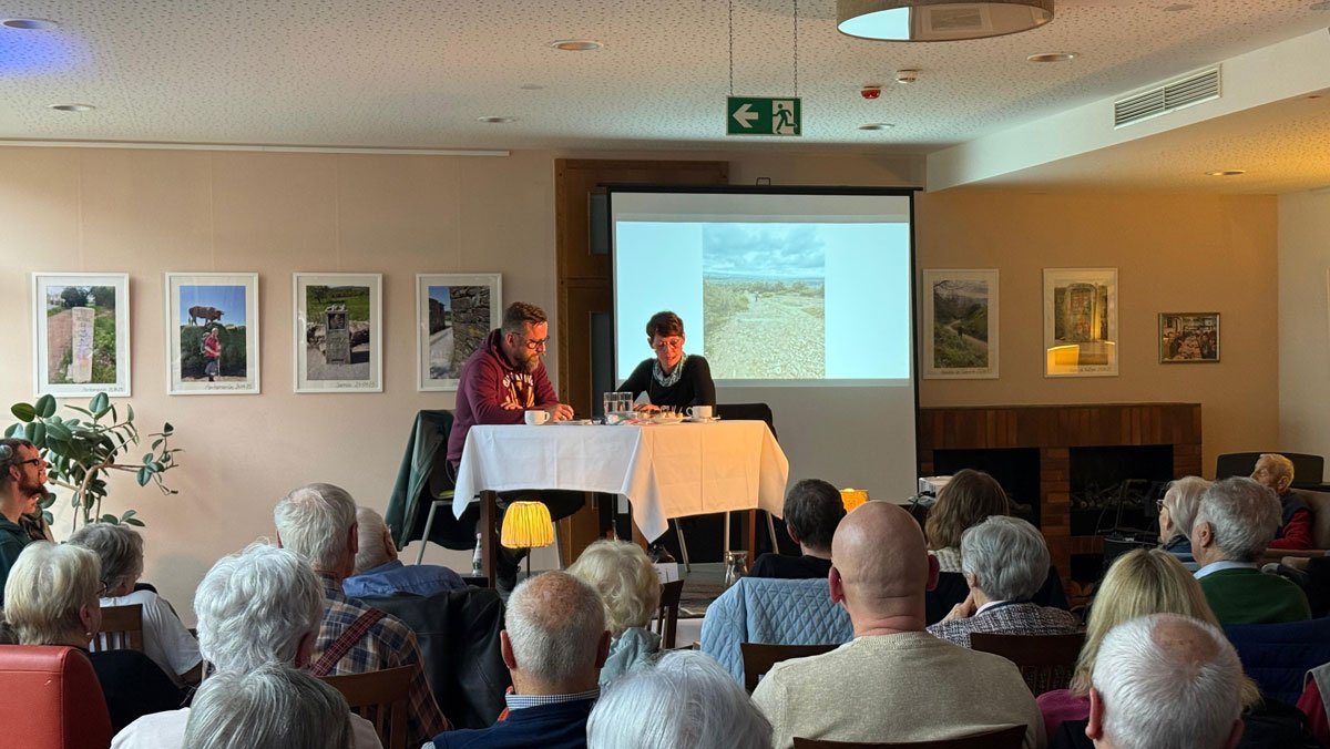 Vernissage und Lesung Jakobsweg