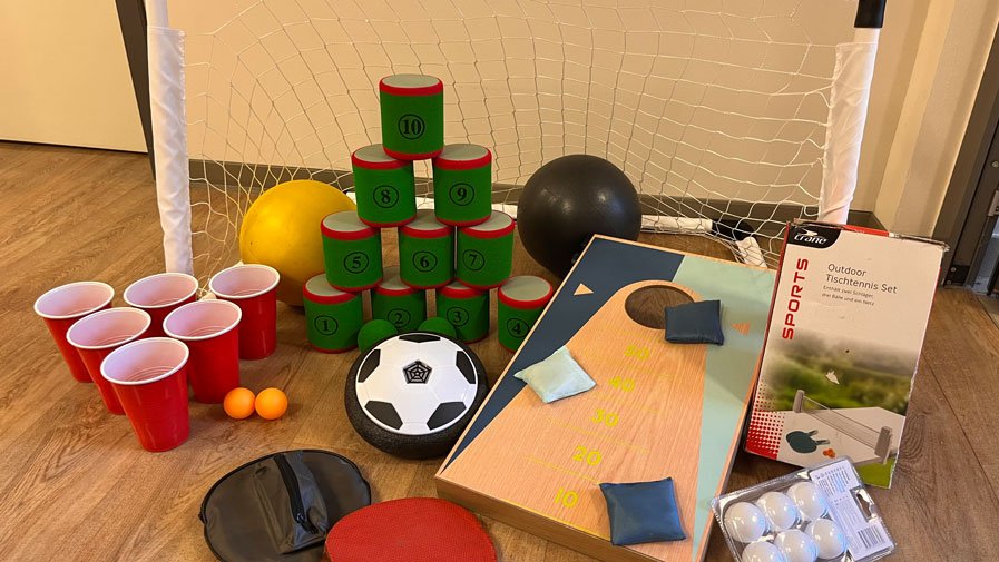 Sommerolympiade in der B&ouml;lschestra&szlig;e