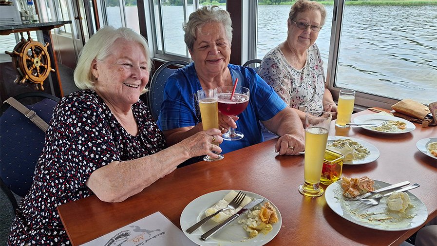 Raddampferfahrt der Cottbusser