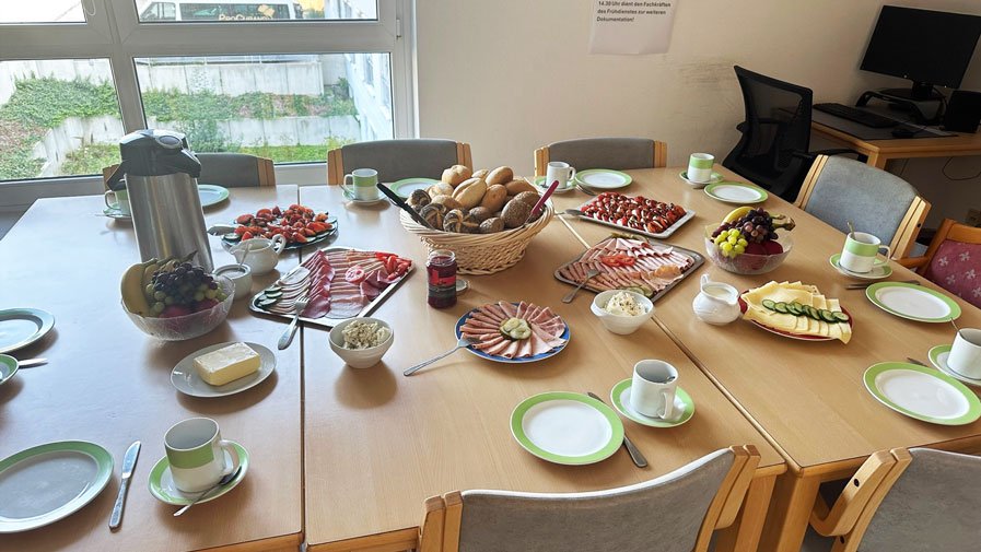 Regelm&auml;&szlig;iges Teamfr&uuml;hst&uuml;ck in Cham