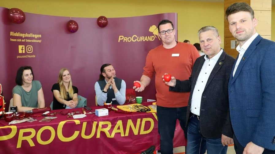 Team Grebs auf der Azubimesse