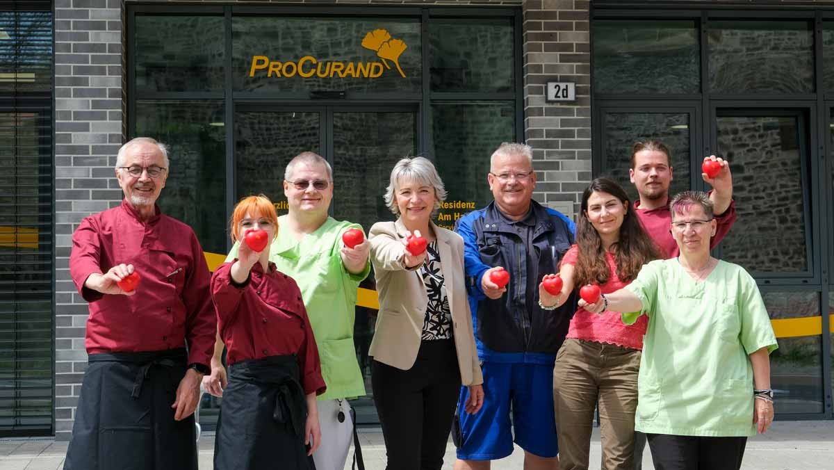 Team Service-Wohnen der Residenz Am Hallorenring