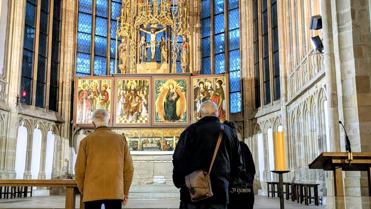 Ausflug zur St. Moritz Kirche in Halle