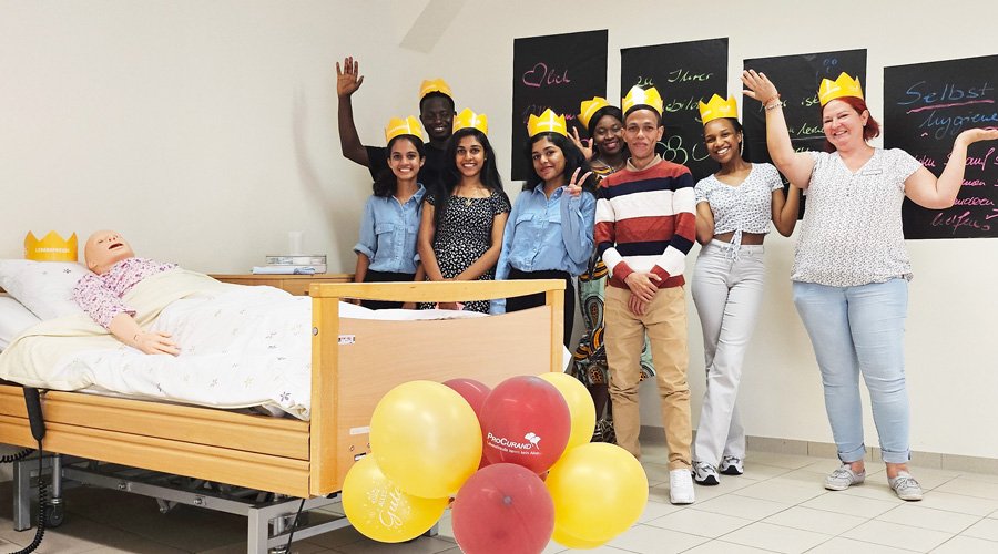 Einweihung des Pflegekabinetts in Halle