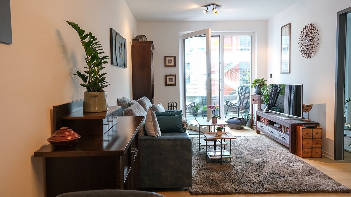 Die Wohnung eines Seniors im Service-Wohnen der Residenz Am Hallorenring