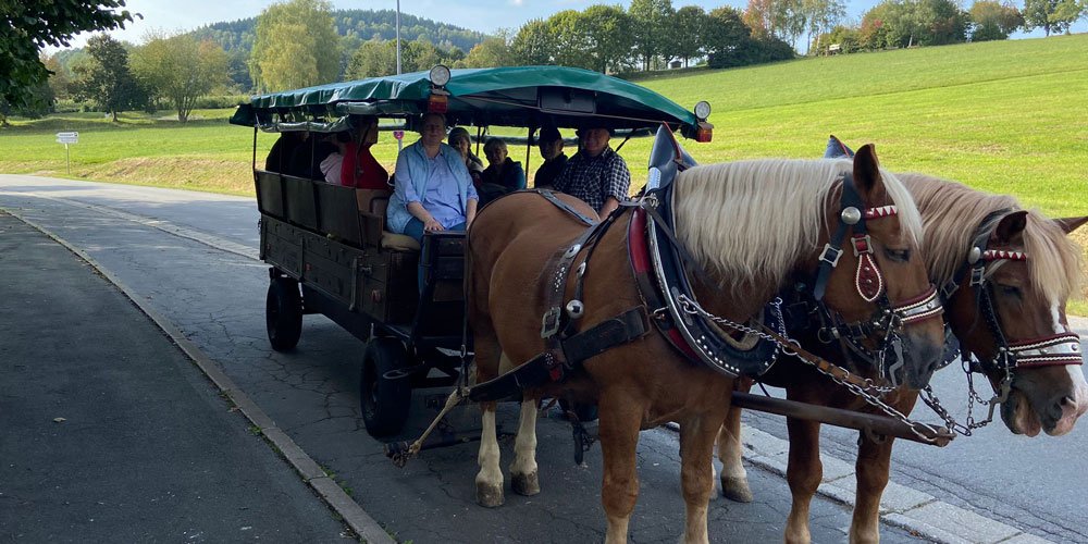 Kutschfahrt durch Lam