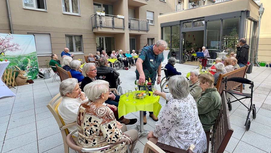 Osterfeuer in Potsdam