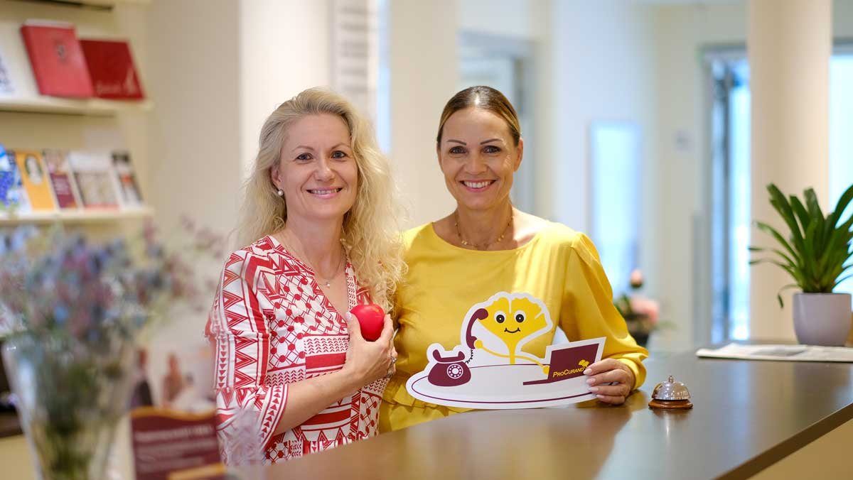 Rezeptionsteam Service-Wohnen in der Seniorenresidenz Park Sanssouci