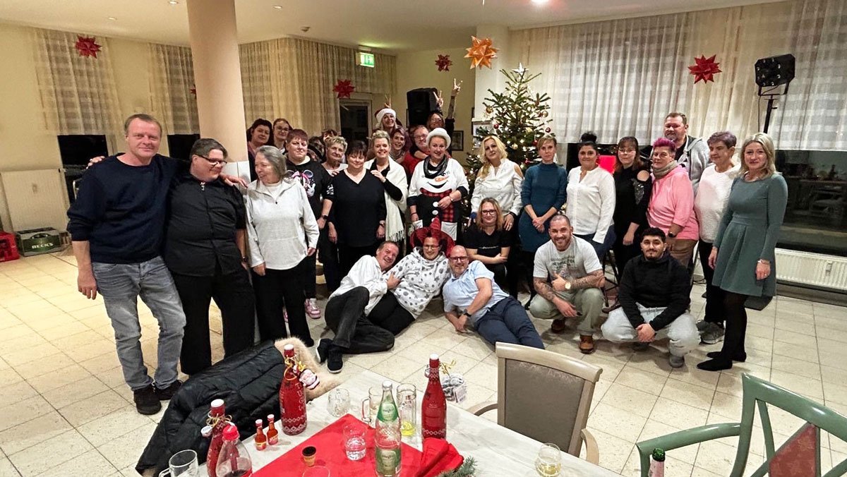 Weihnachtsfeier in Senftenberg