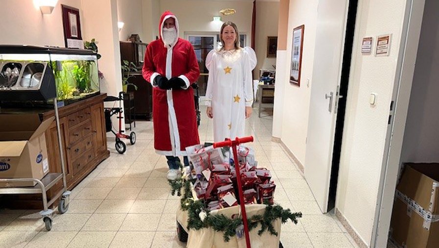 Weihnachtsfeier in der Seniorenresidenz Senftenberg