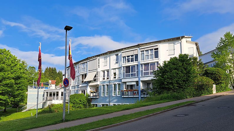 Au&szlig;enansicht der Station&auml;ren Pflege Fideliswiesen