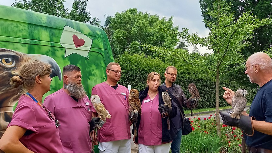 Falkner der Herzen in Strausberg